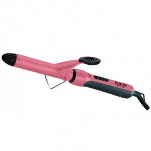 Щипцы для завивки волос  LUX DL-0627 розовые с черным