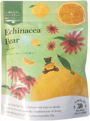 Tree Of Life Herbal Tea Echinacea Bear - согревающий травяной чай с эхинацеей