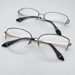 Элегантные металлические очки с диоптриями OptiVision