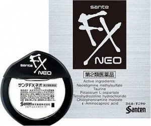 Sante FX NEO Глазные капли увлажняющие японские