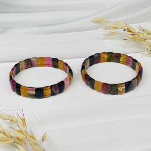 Браслет из Турмалина микс