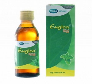 Эффективный сироп Eugica Syrup из эфирных масел и экстрактов, 100 мл