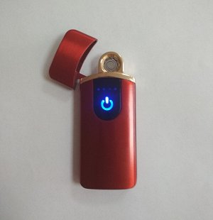 USB зажигалка электронная электроимпульсная Lighter CLASSIC