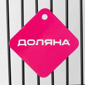 Полка универсальная Доляна, 24x14,3x14 см, чёрная