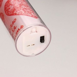 Светодиодная свеча, ночник LED RISALUX «Кружева», 3xLR1130, 3.8x3.8x12 см