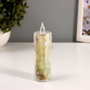 Светодиодная свеча, ночник LED RISALUX «Шарики», 3xLR1130, 3.8x3.8x12 см