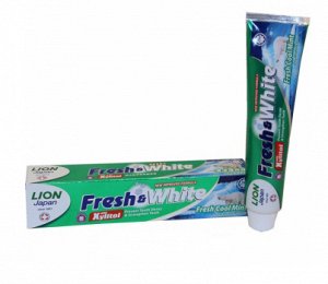 LION "Фреш энд Вайт" Зубная паста 160гр "Fresh Cool Mint" мятная свежесть /72шт/