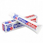 LION Зубная паста &quot;White&amp;White&quot;  LION горизонтальная туба 150g