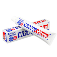 LION Зубная паста "White&White"  LION горизонтальная туба 150g