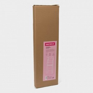 Стеллаж над стиральной машинкой со штангой для сушки, 66x25x175 см, белый
