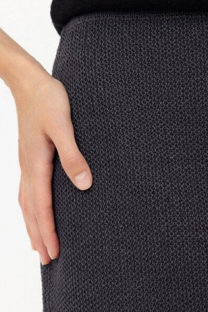 Юбка льняная 10-120 графит