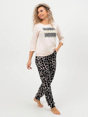Костюм женский, модель 162, трикотаж (Жираф)
