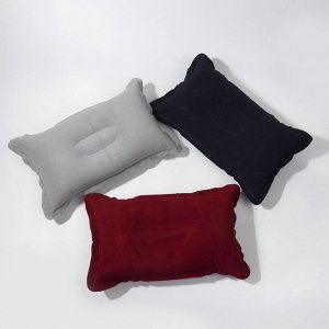 Подушка надувная, дорожная, 46x29 см, МИКС