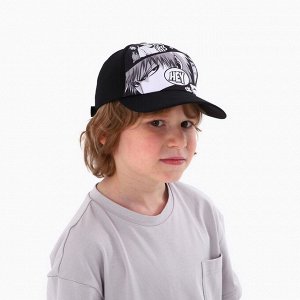 Кепка детская Hey, аниме, р-р 52-54, 5-7 лет