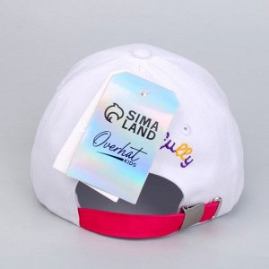 Кепка детская для девочки Fly beautiful, р-р. 52-54