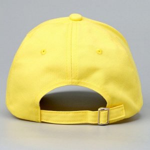 Кепка детская Simply nice, жёлтая, р-р 52-54, 5-7 лет