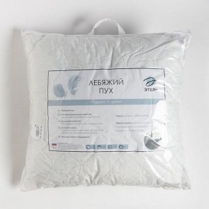 Подушка «Этель» Лебяжий пух 70x70 см, поплин