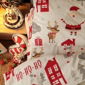 Постельное бельё Этель 1,5 сп "Christmas day", 143х215 см, 150х214 см, 50х70 см -1 шт, 100 % хлопок, бязь