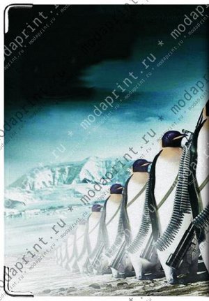 пингвины Подходит для стандартного военного билета РФ.
