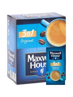 Коф нап Максвелл Хаус 3в1 14гр х 12 NEW