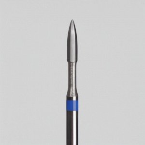 QF Фреза для маникюра, безопасная, 6 граней, 1, 2 x 8 мм, в пластиковом футляре