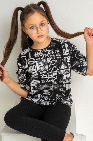 Детская футболка оверсайз Happyfox