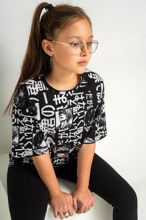 Детская футболка оверсайз Happyfox