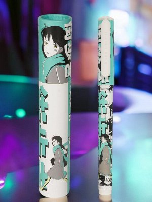 Ручка шариковая в футляре СИНЯЯ, BRUNO VISCONTI DreamWrite, Manga Anime, ассорти, 0,5мм, 20-0264/17 (бирюзовый)