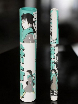 Ручка шариковая в футляре СИНЯЯ, BRUNO VISCONTI DreamWrite, Manga Anime, ассорти, 0,5мм, 20-0264/17 (бирюзовый)