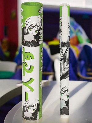 Ручка шариковая в футляре СИНЯЯ, BRUNO VISCONTI DreamWrite, Manga Anime, ассорти, 0,5мм, 20-0264/17 (зеленый)
