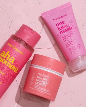 Miss Organic Маска-SOS для лица ONE LOVE MASK, 50мл.