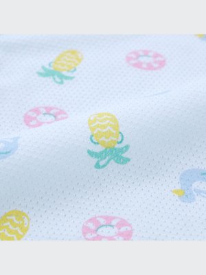 UNIQLO - хлопковое боди без рукавов из коллекции принтов Joy of Print