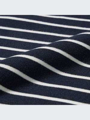 UNIQLO - трикотажный свитер Milano в полоску - 69 NAVY