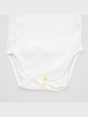 UNIQLO - хлопковое боди с длинным рукавом