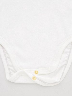 UNIQLO - хлопковое боди с длинным рукавом