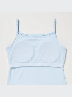 UNIQLO -  майка AIRism на бретельках и с чашечками для девочек