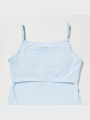 UNIQLO -  майка AIRism на бретельках и с чашечками для девочек