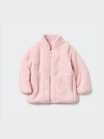 UNIQLO - однотонная флисовая куртка для детей
