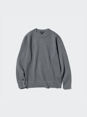 UNIQLO - трикотажный свитер унисекс с круглым вырезом Milano