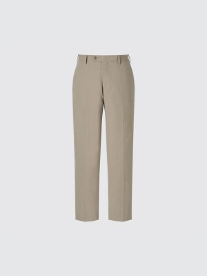 UNIQLO - легкие классические брюки до щиколотки - 32 BEIGE