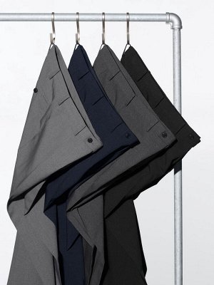 UNIQLO - брюки Kando с лёгким прилеганием - 69 NAVY
