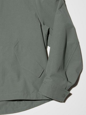 UNIQLO - куртка-дождевик с большим капюшоном - 30 NATURAL