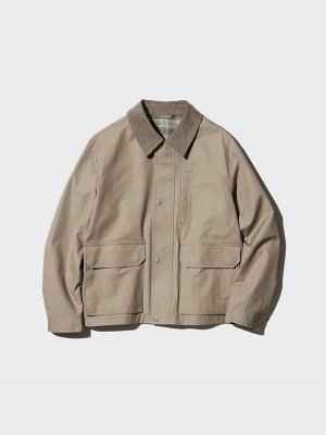 UNIQLO - короткая куртка с воротником-стойкой