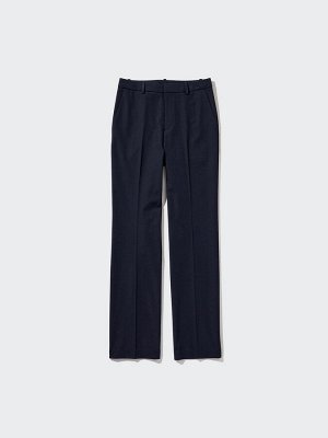 UNIQLO — эластичные брюки со стрелками - 69 NAVY