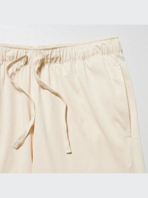 UNIQLO AIRism - однотонная хлопковая пижама - 33 KHAKI