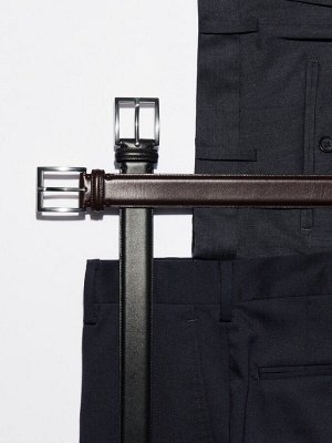 UNIQLO - итальянский мужской кожаный ремень с прошивкой