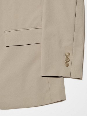 UNIQLO - однотонный пиджак kando с длинным рукавом