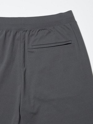 UNIQLO AIRism - ультраэластичные спортивные брюки увеличенной длины - 07 GRAY