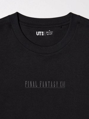 UNIQLO - хлопковая футболка Kenshi Yonezu FINAL FANTASY XVI - 09 BLACK