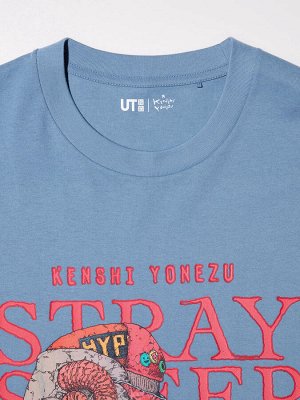 UNIQLO - хлопковая футболка Kenshi Yonezu Stray Sheep - 61 BLUE